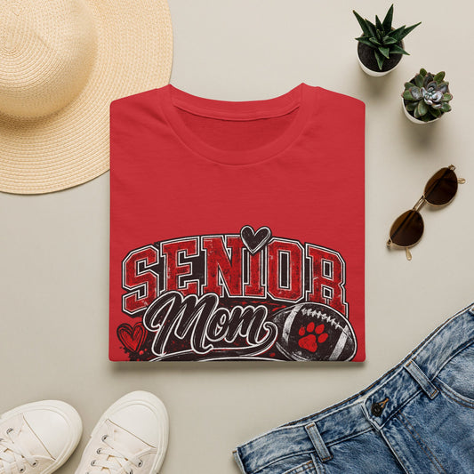 Senior Mom T-Shirt - Personalized Slaton Tigers Football Design