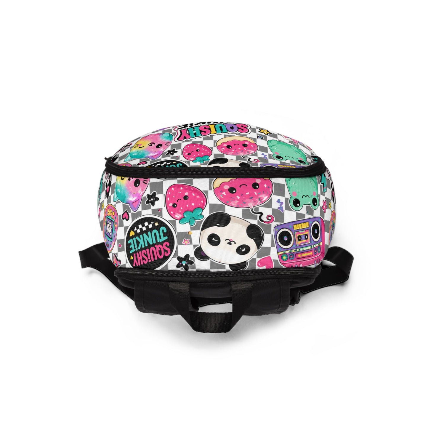 Squishy Junkie Kids Backpack — Cute Kawaii Cartoon Squishies Pattern