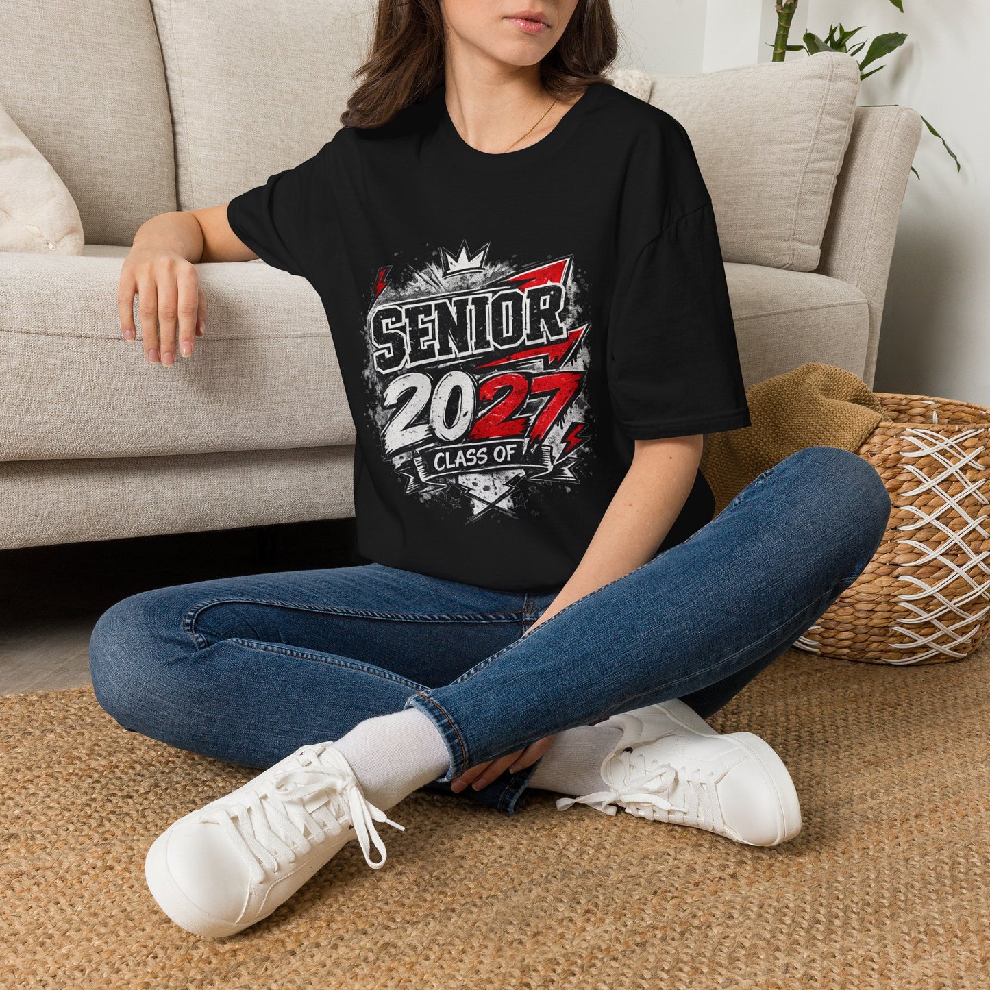 Senior 2027 T-Shirt — Class of 2027 Graduation Tee