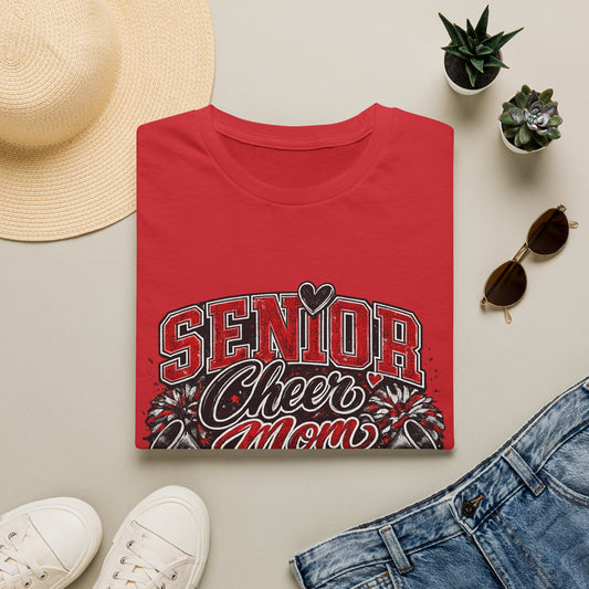 Senior Cheer Mom T-Shirt — Senior Cheerleading Mom Shirt (Slaton Tigers)