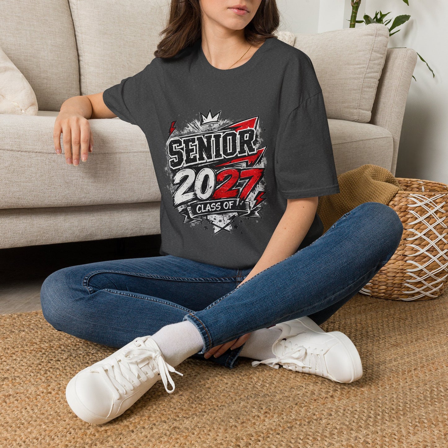 Senior 2027 T-Shirt — Class of 2027 Graduation Tee
