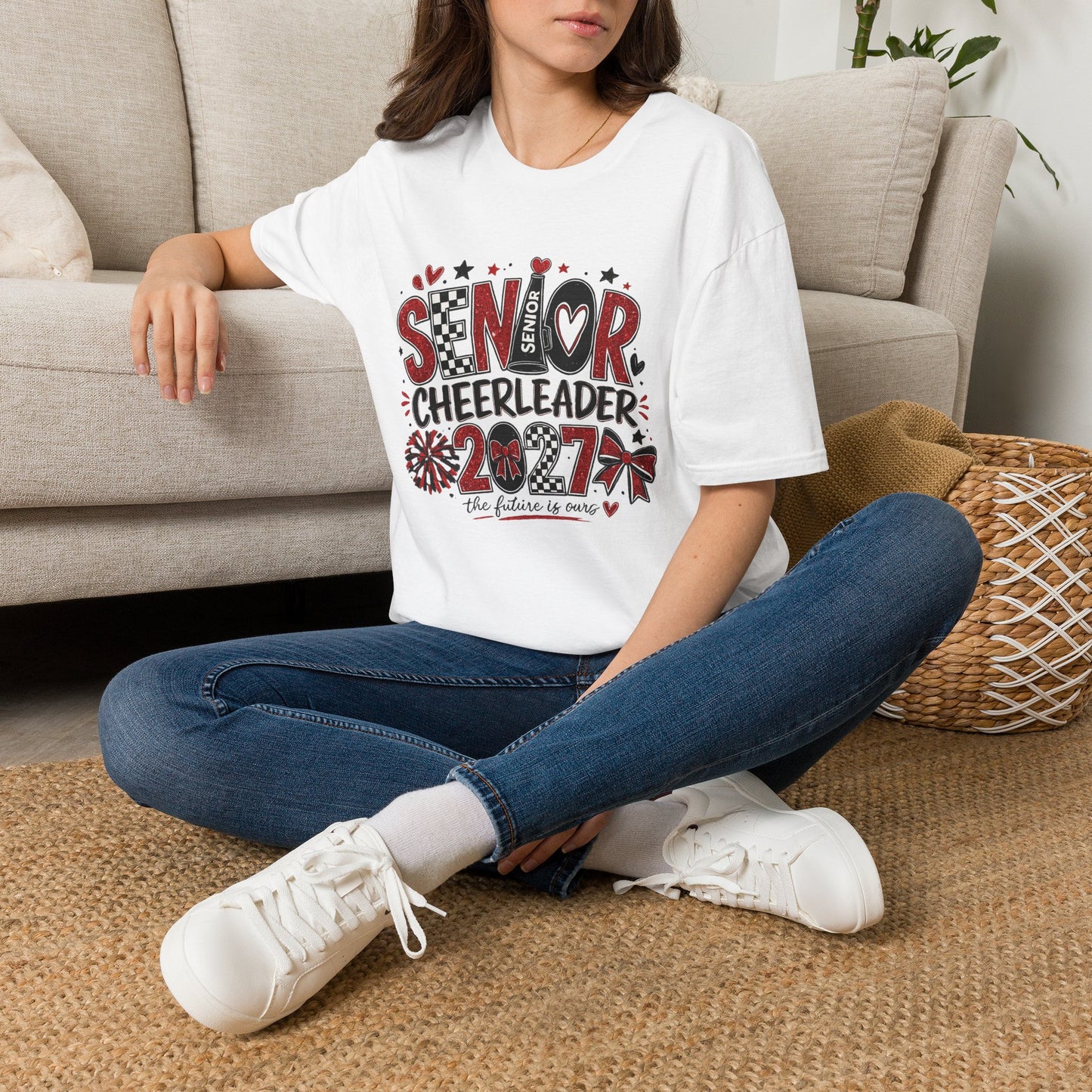 Senior Cheerleader 2027 T-Shirt