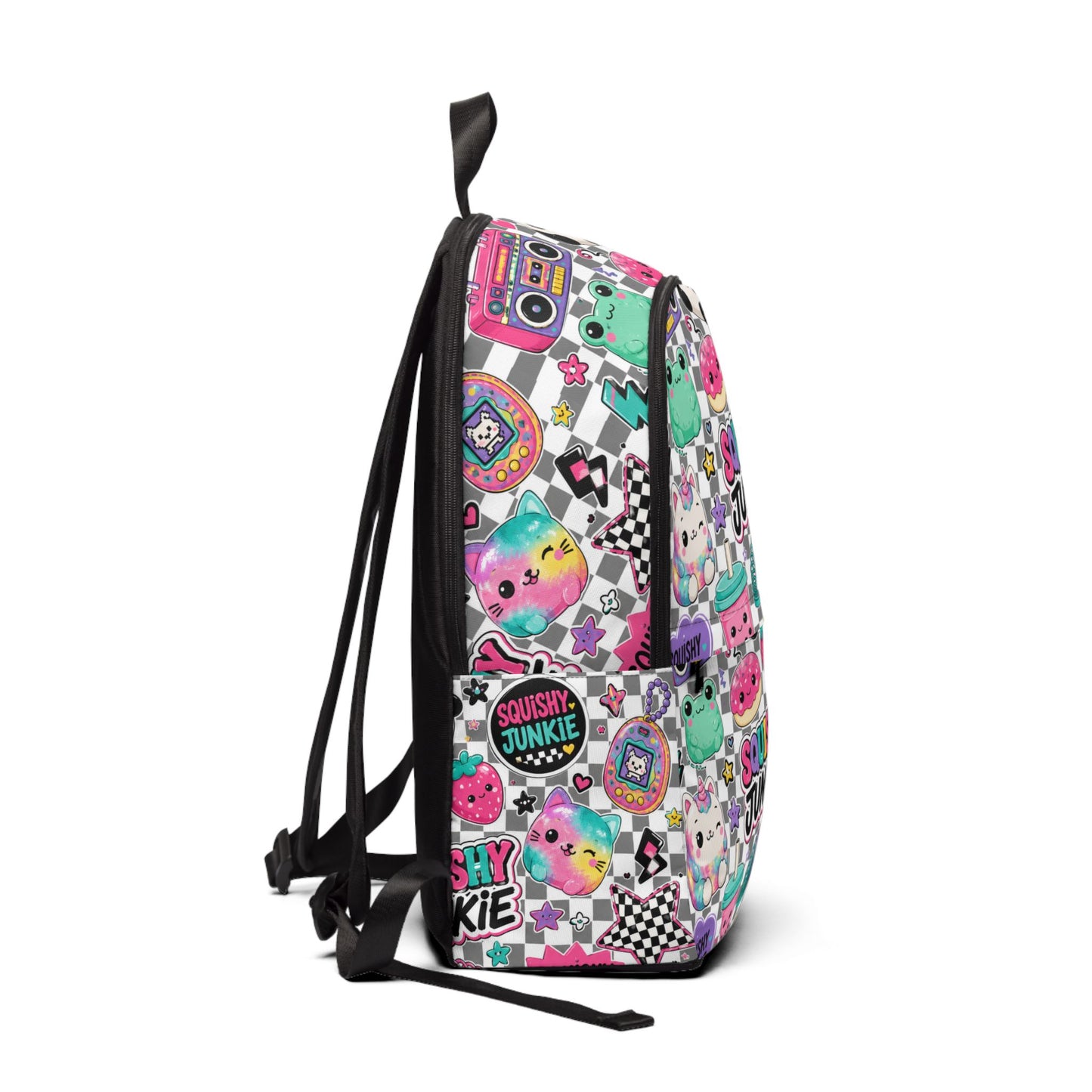 Squishy Junkie Kids Backpack — Cute Kawaii Cartoon Squishies Pattern