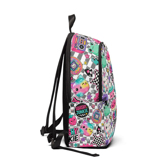 Squishy Junkie Kids Backpack — Cute Kawaii Cartoon Squishies Pattern