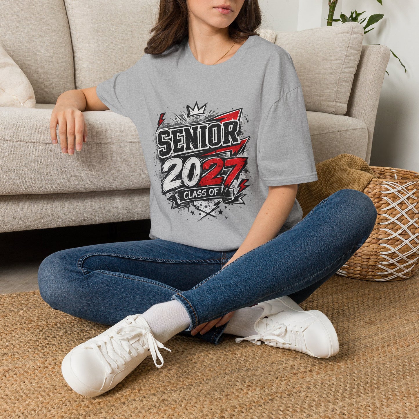 Senior 2027 T-Shirt — Class of 2027 Graduation Tee