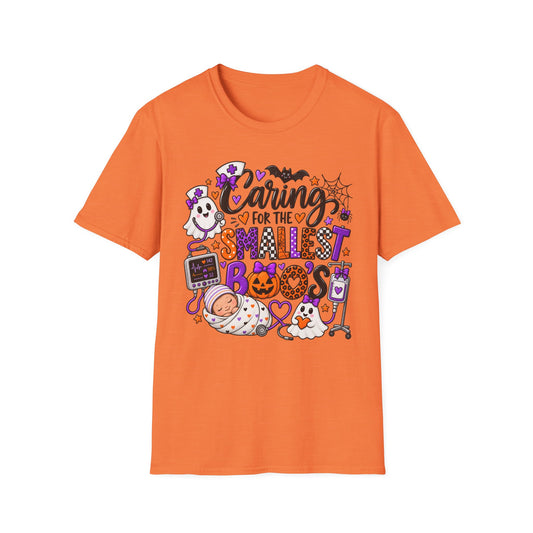 Caring for the Smallest Halloween Baby T-Shirt