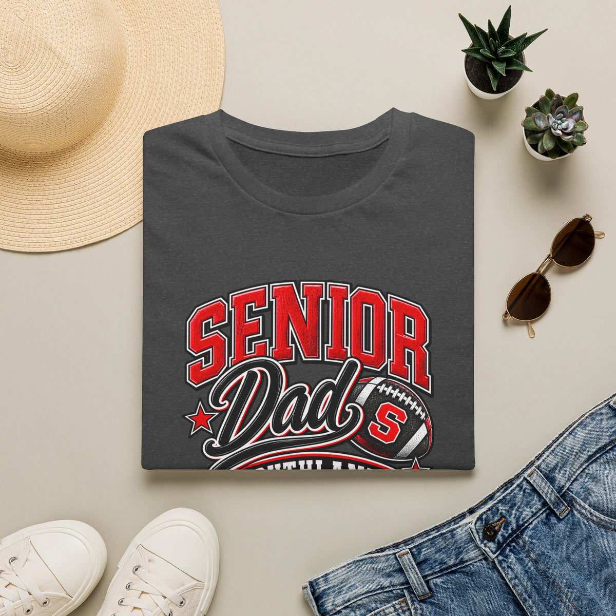 Southland Senior Dad Football-Blank Back