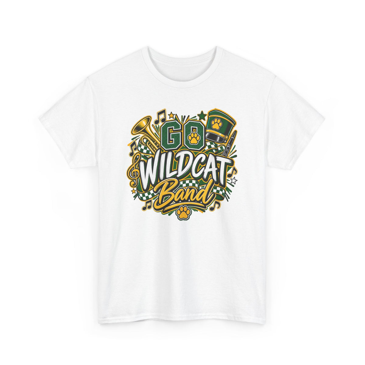 Go Wildcat Band Tshirt