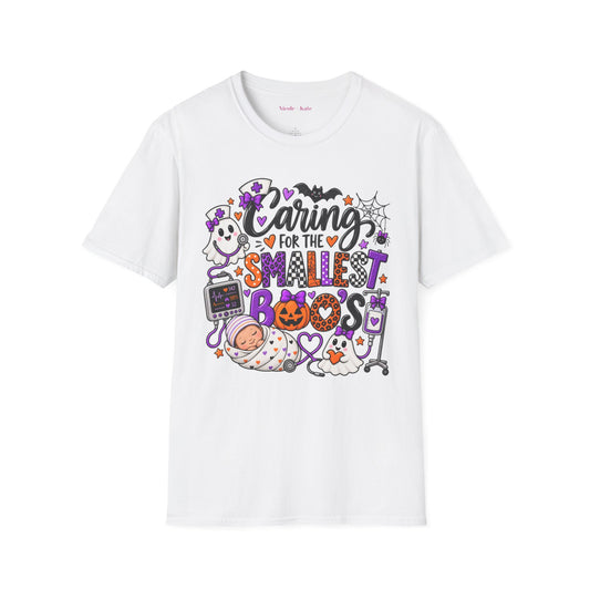 Caring for the Smallest Halloween Baby T-Shirt