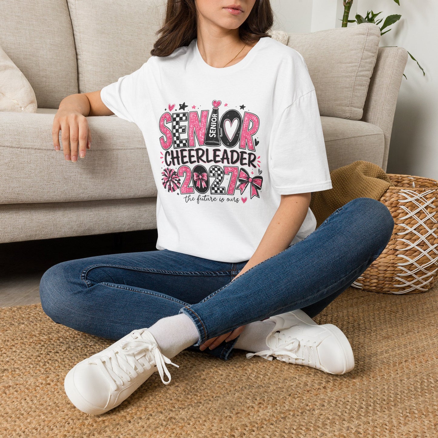 Senior Cheerleader 2027 T-Shirt