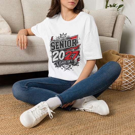 Senior 2027 T-Shirt — Class of 2027 Graduation Tee