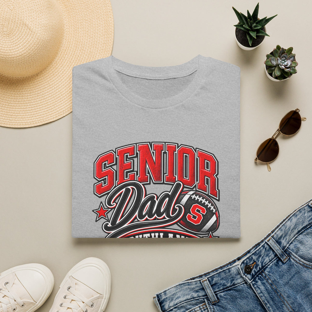 Southland Senior Dad Football-Blank Back