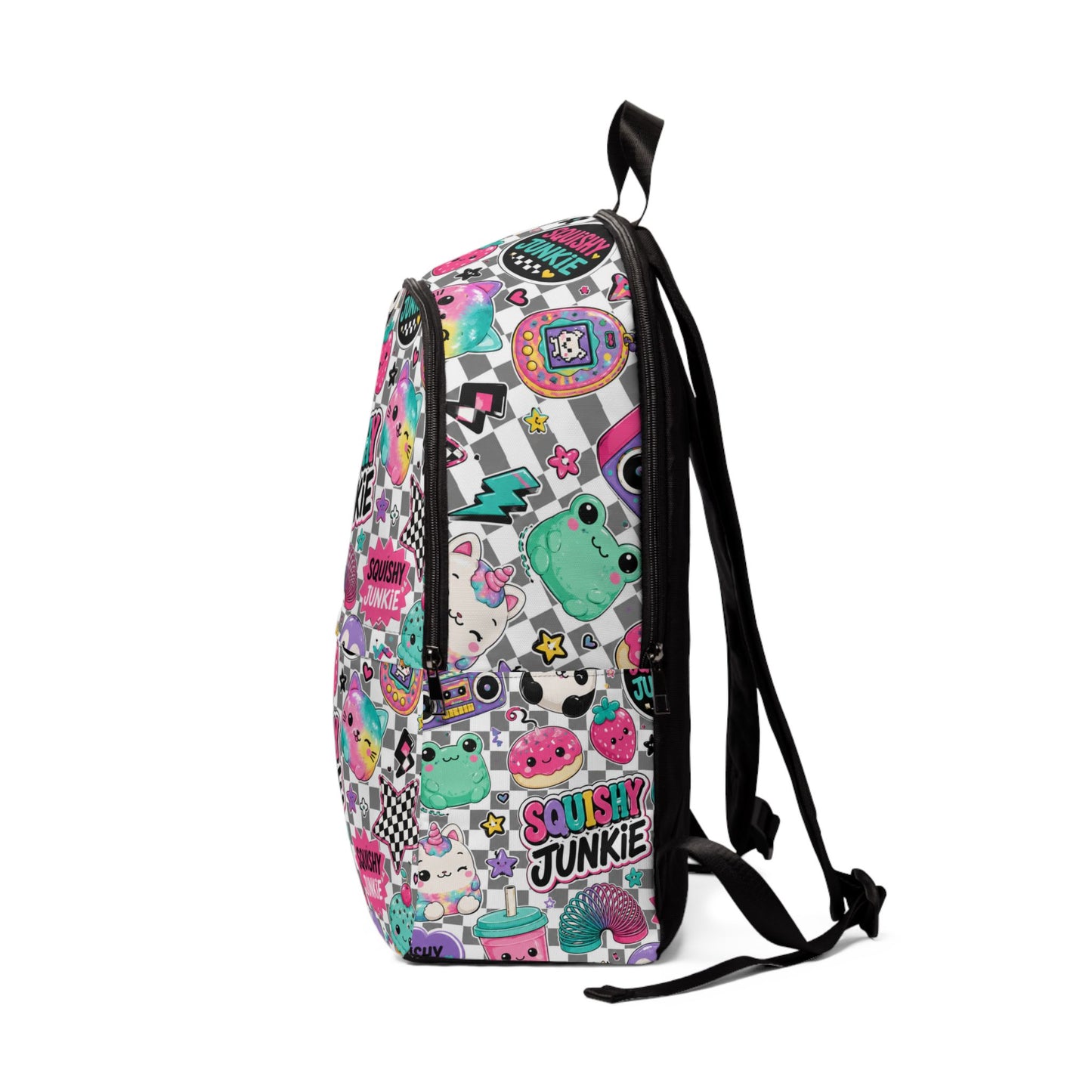 Squishy Junkie Kids Backpack — Cute Kawaii Cartoon Squishies Pattern