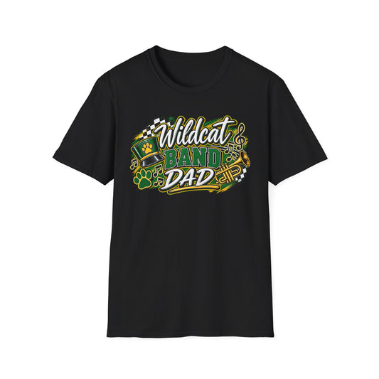 Softstyle Wildcat Band Dad T-Shirt