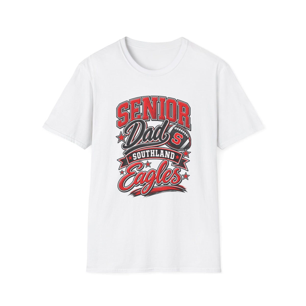 Southland Senior Dad Football-Blank Back