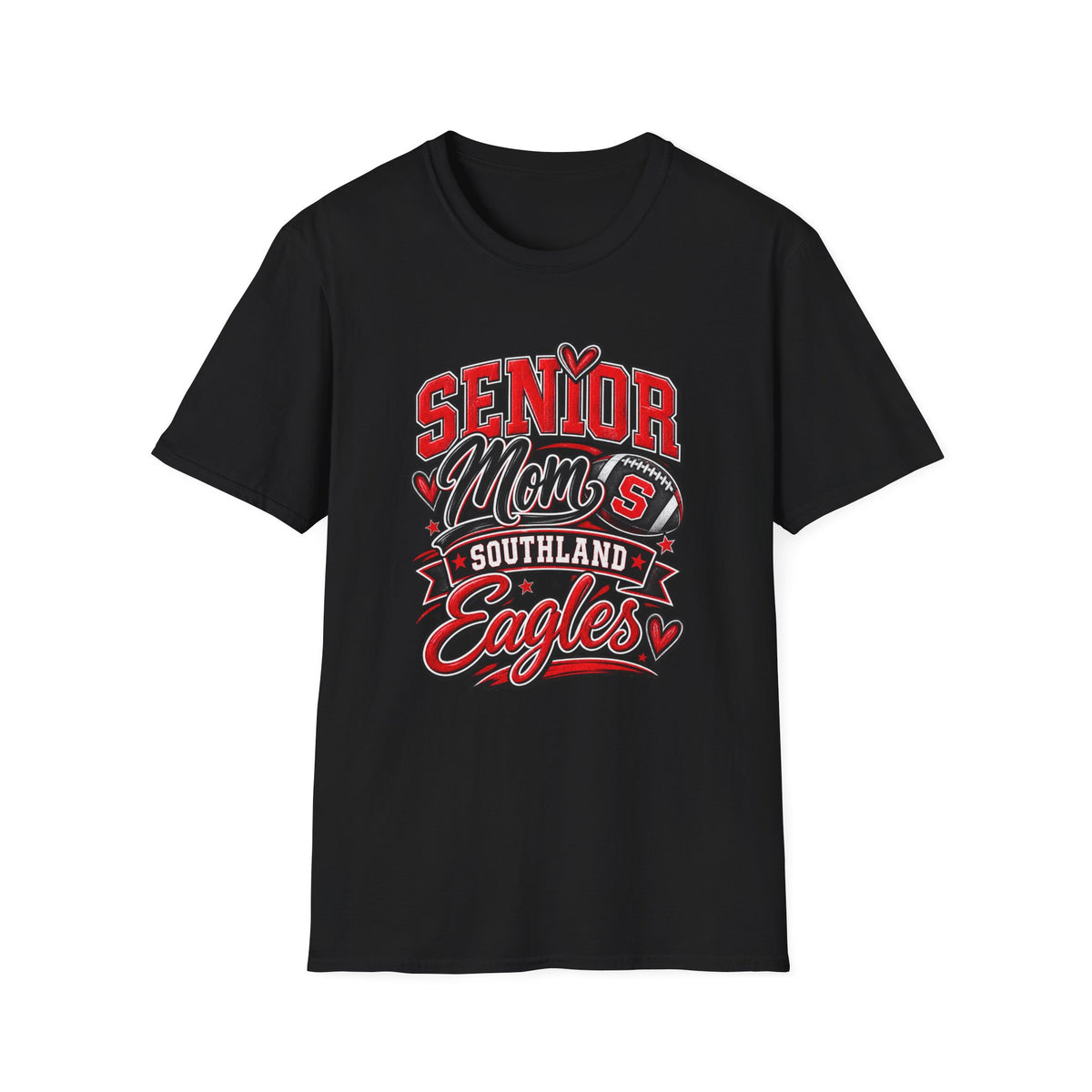 Senior Football Mom Southland Eagles-blank back