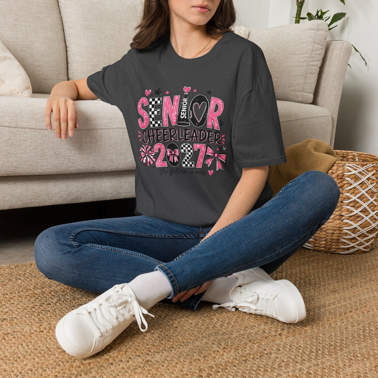 Senior Cheerleader 2027 T-Shirt