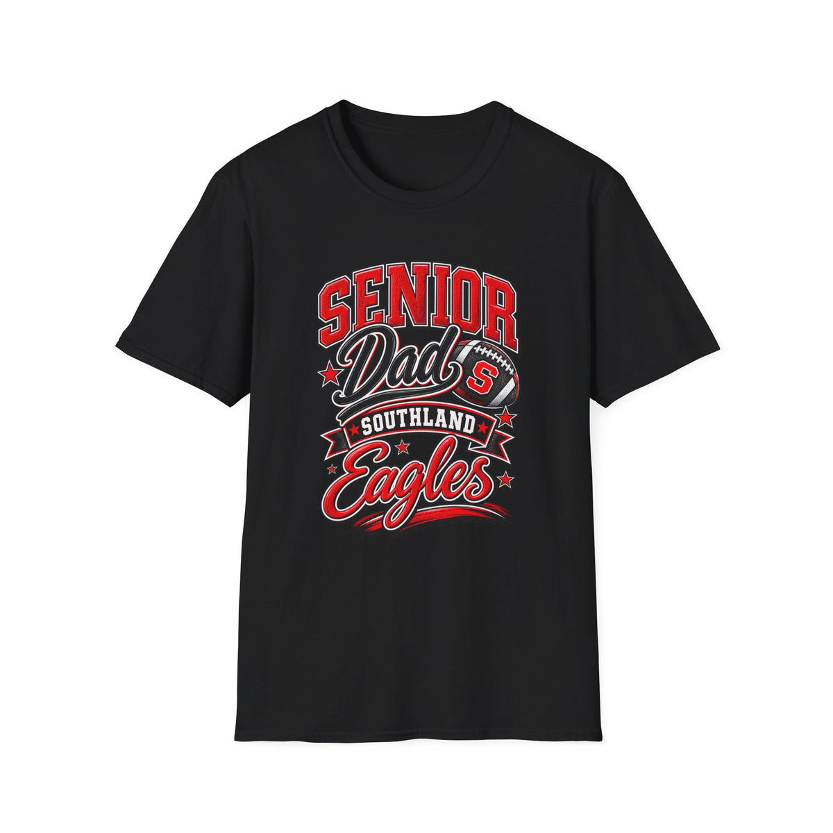 Southland Senior Dad Football-Blank Back