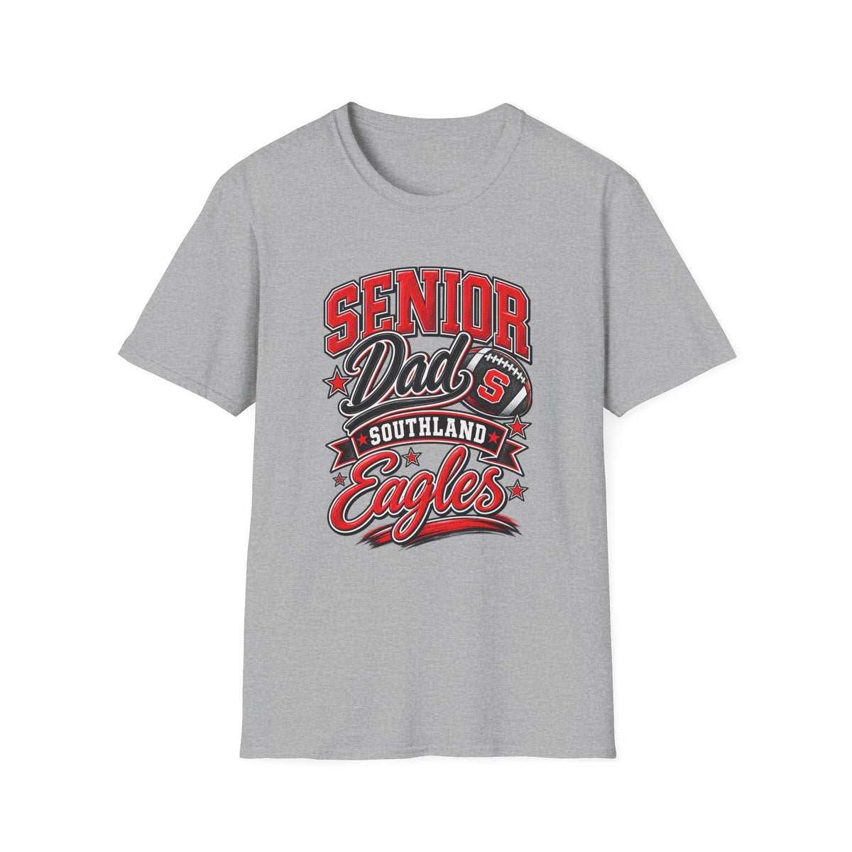 Southland Senior Dad Football-Blank Back
