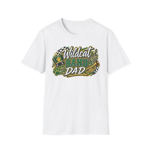 Softstyle Wildcat Band Dad T-Shirt