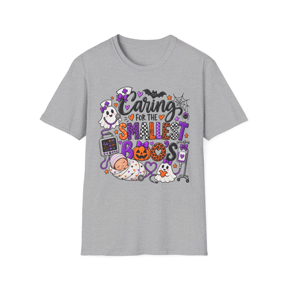 Caring for the Smallest Halloween Baby T-Shirt