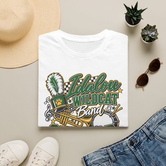 Wildcat Band T-Shirt — Idalou Senior Marching Band Design