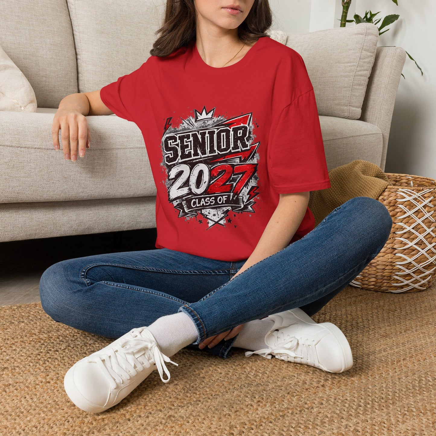 Senior 2027 T-Shirt — Class of 2027 Graduation Tee