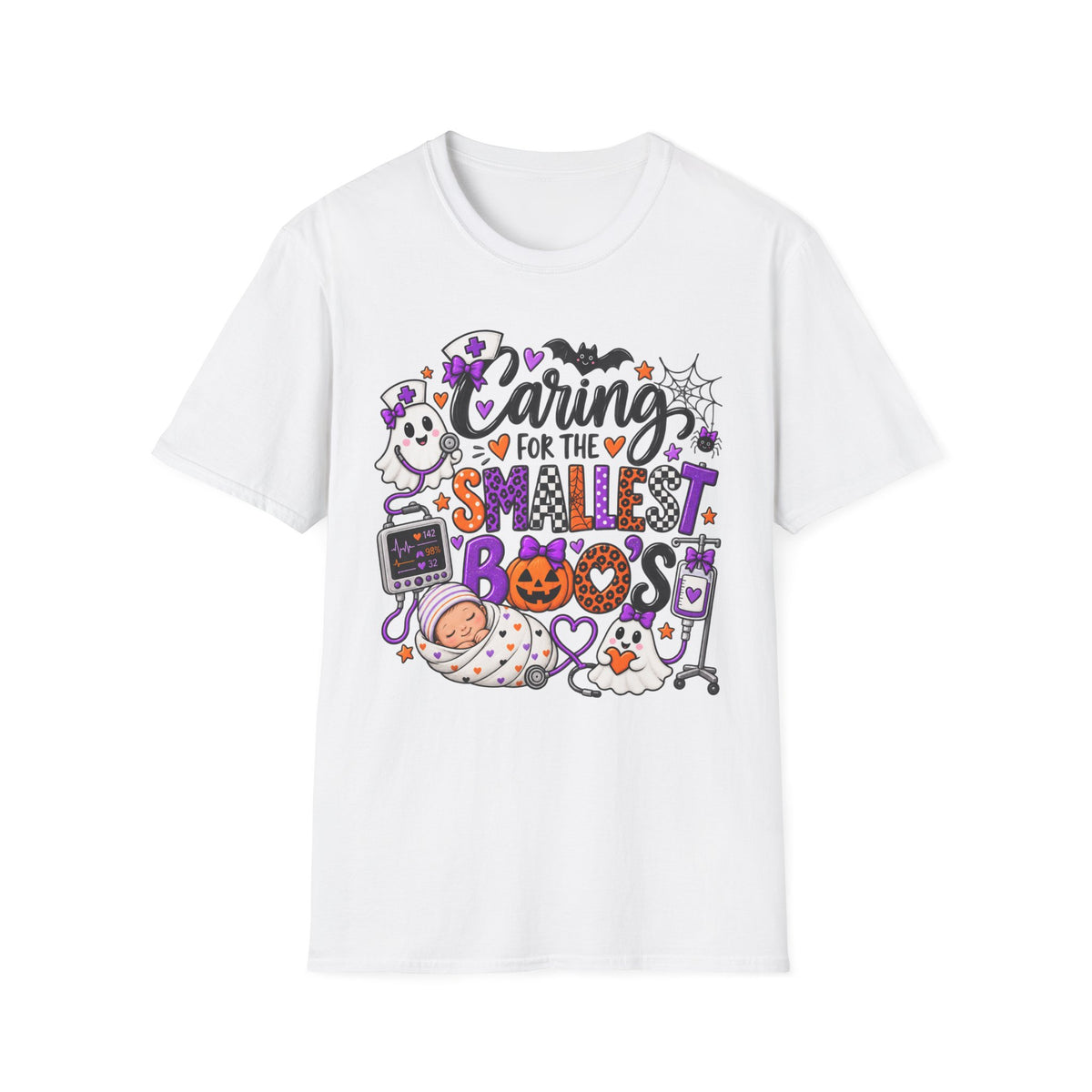 Caring for the Smallest Halloween Baby T-Shirt